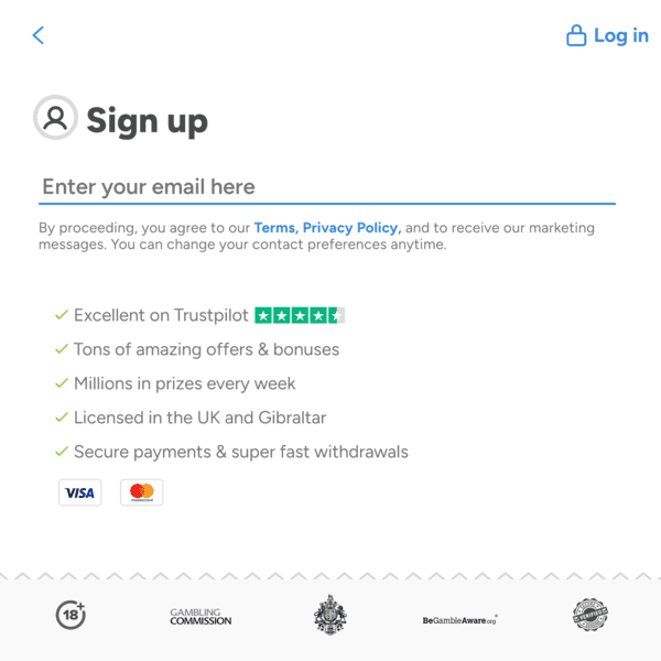 Lottomart Sign Up Email